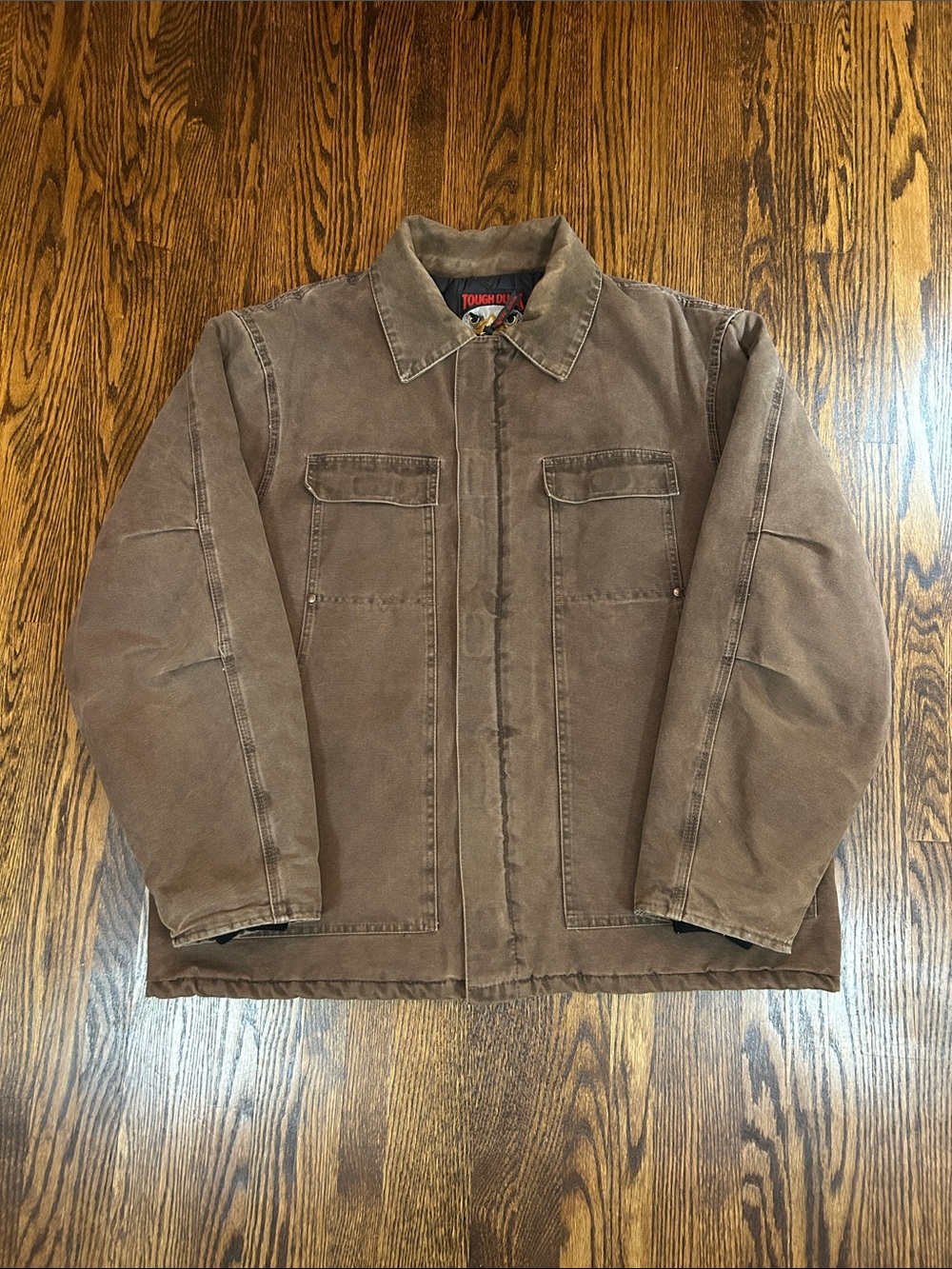 Vintage Y2K Tough Duck Construction Jacket